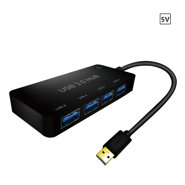 USB 3.0 to USB 3.0 AFx4 Converter(5V) 2