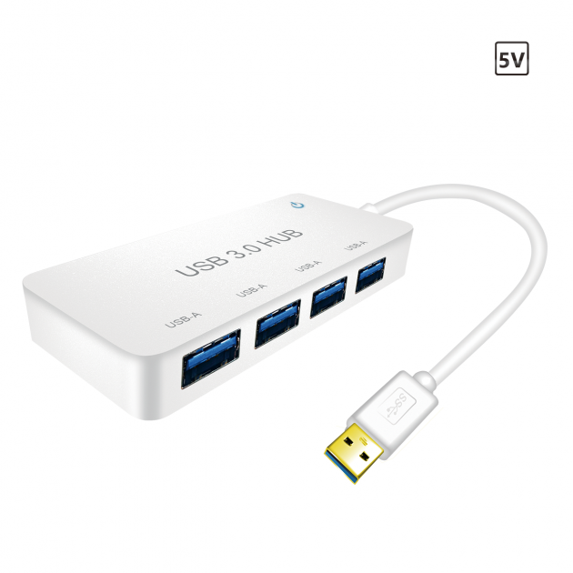 USB 3.0 to USB 3.0 AFx4 Converter(5V) 1