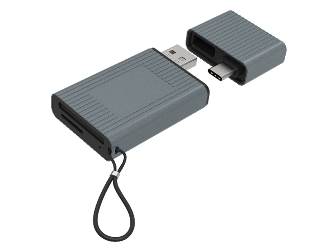 TYPE C (USB AM) TO SD + TF CARD READER 1