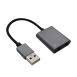 USB 2.0 AM to 3.5 Audio (SPK+MIC) Converter