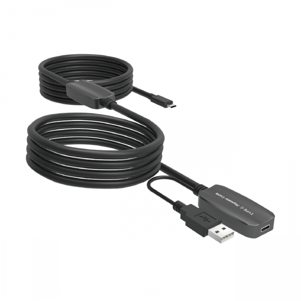 TYPE C (M) to C (F) Repeater Cable (5M / 10M) 2